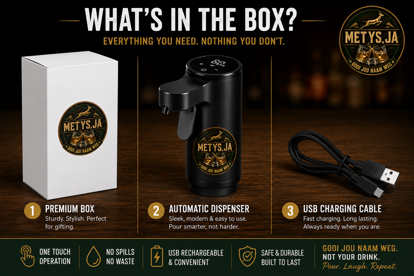 VIR HOM™ – Automatic Bottle Dispenser